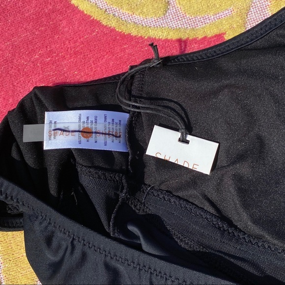 One Piece Swimsuit Black Mesh - Picture 10 of 12